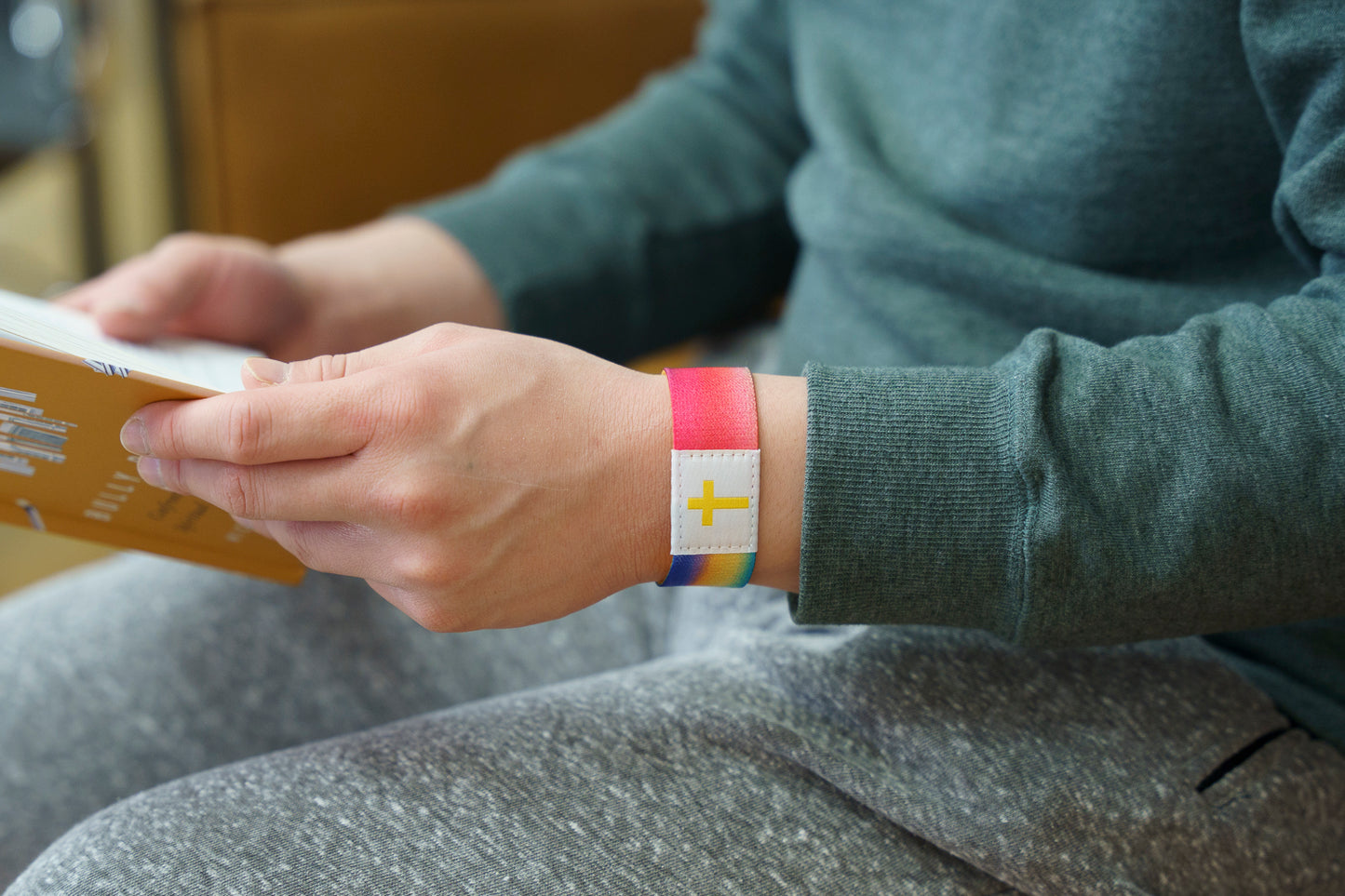 The Truth Will Set You Free - Christian Bracelet | Tap to Get Daily Verse | Elastic NFC Bracelet