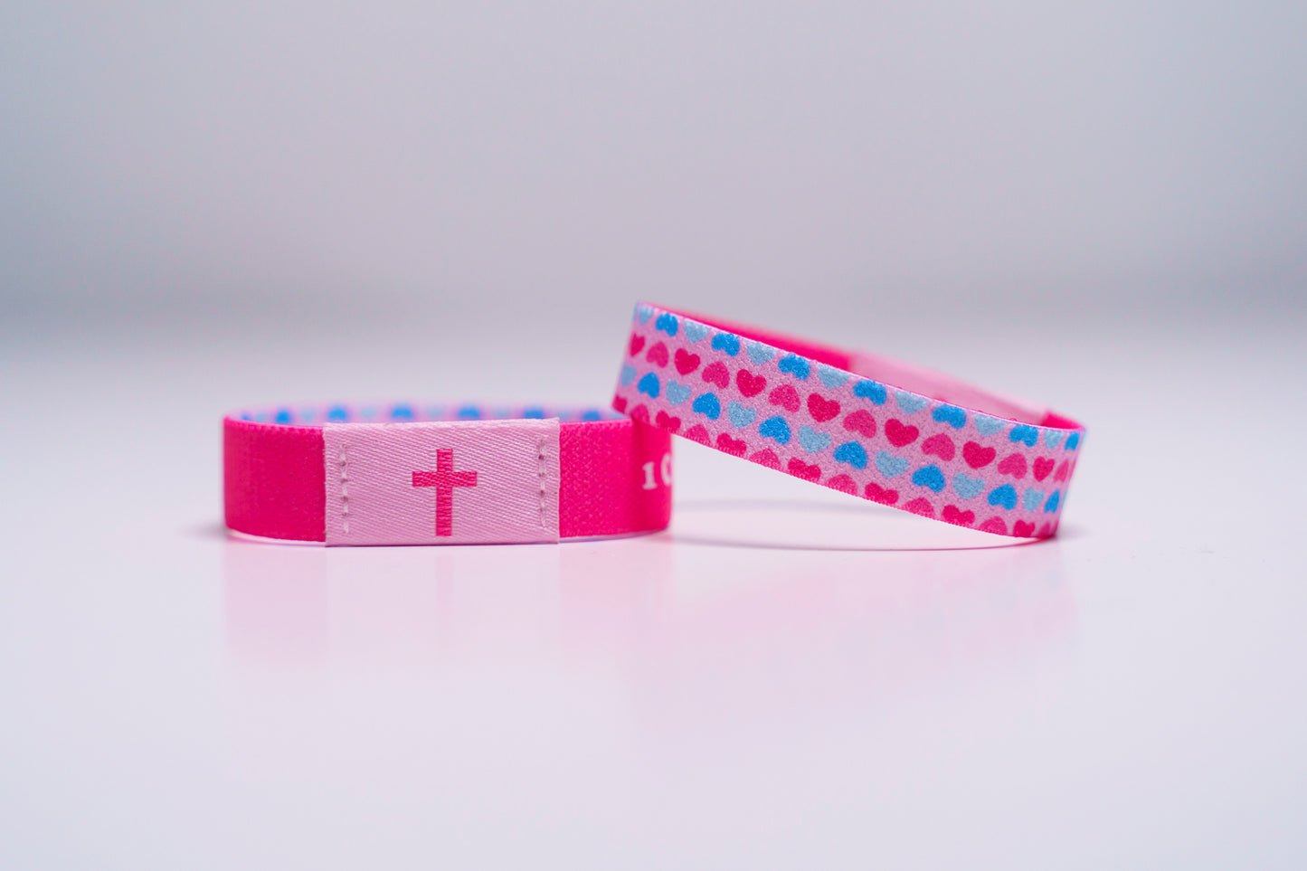 Love never Fails - Christian Bracelet | Tap to Get Daily Verse | Elastic NFC Bracelet