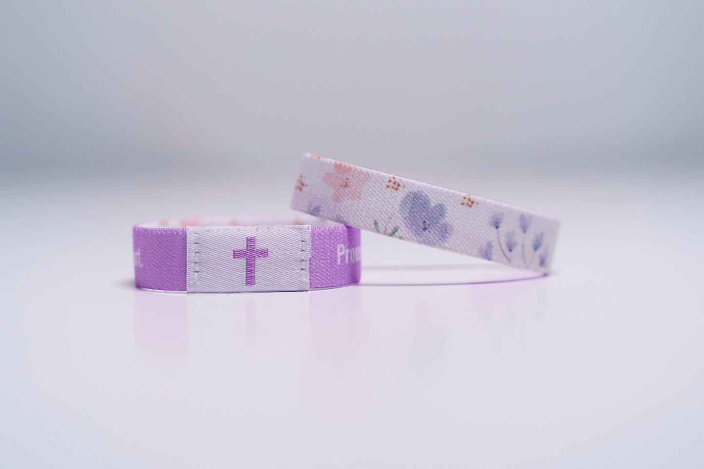 Trust in The Lord - Christian Bracelet | Tap to Get Daily Verse | Elastic NFC Bracelet