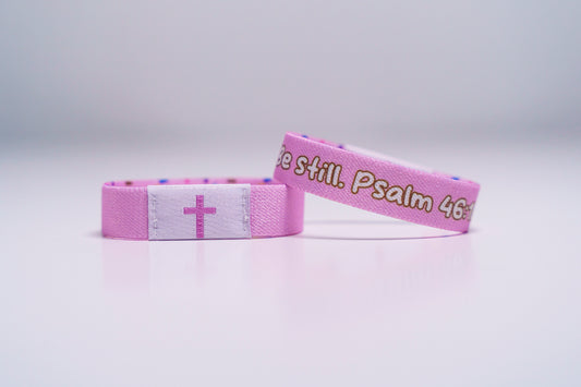 Be Still - Christian Bracelet | Tap to Get Daily Verse | Elastic NFC Bracelet