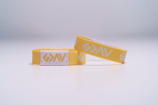 Highs and Lows - Christian Bracelet | Tap to Get Daily Verse | Elastic NFC Bracelet