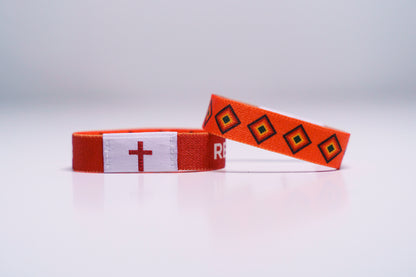 Rest  - Christian Bracelet | Tap to Get Daily Verse | Elastic NFC Bracelet