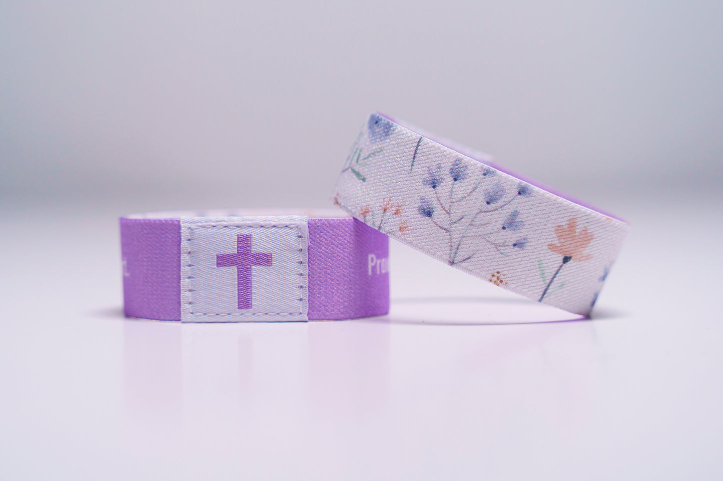 Trust in The Lord - Christian Bracelet | Tap to Get Daily Verse | Elastic NFC Bracelet