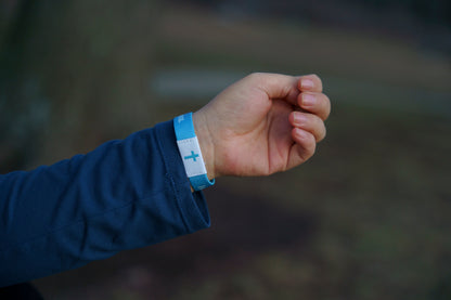 I Will Be with You - Christian Bracelet | Tap to Get Daily Verse | Elastic NFC Bracelet