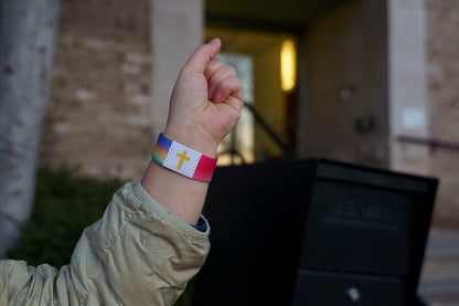 The Truth Will Set You Free - Christian Bracelet | Tap to Get Daily Verse | Elastic NFC Bracelet