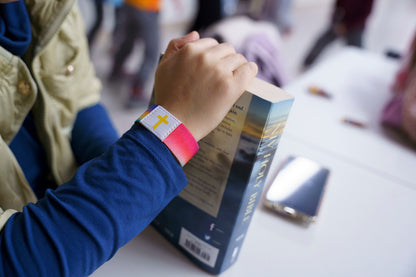 The Truth Will Set You Free - Christian Bracelet | Tap to Get Daily Verse | Elastic NFC Bracelet