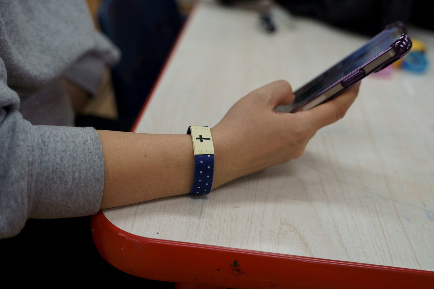 Hope and A Future - Christian Bracelet | Tap to Get Daily Verse | Elastic NFC Bracelet