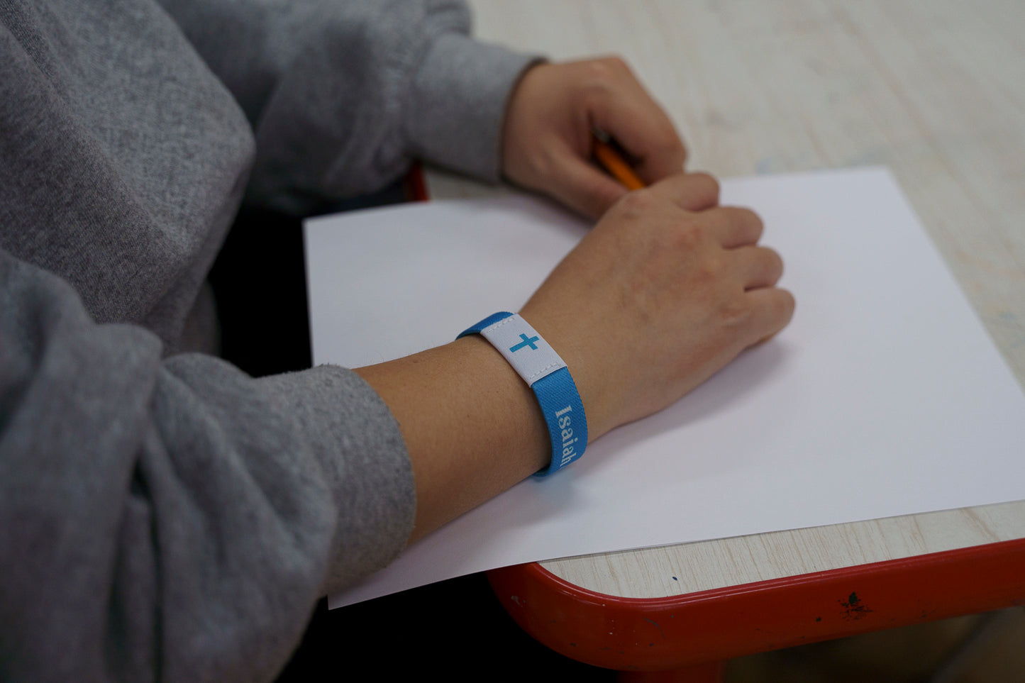 I Will Be with You - Christian Bracelet | Tap to Get Daily Verse | Elastic NFC Bracelet