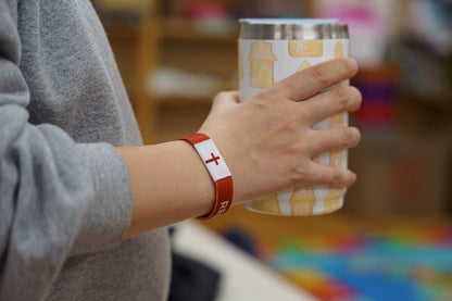 Rest  - Christian Bracelet | Tap to Get Daily Verse | Elastic NFC Bracelet